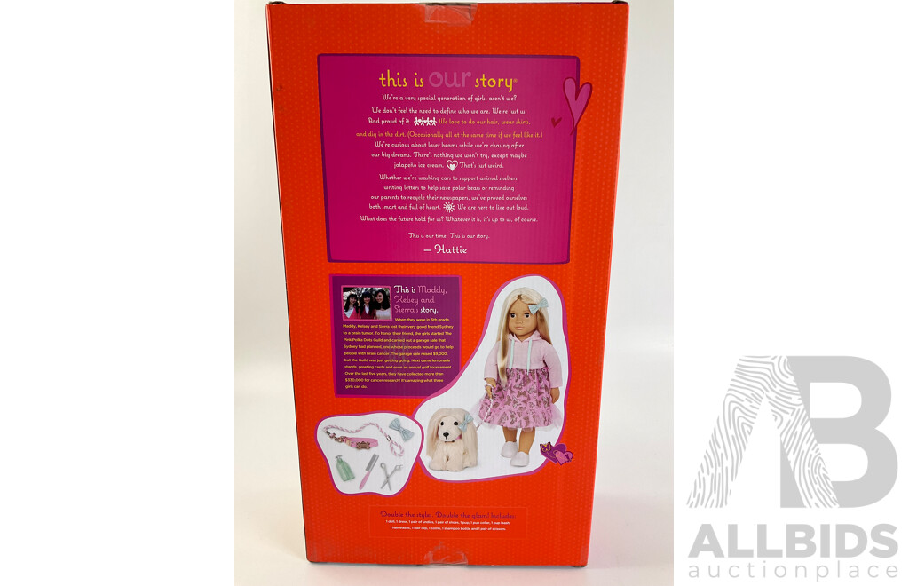 Boxed Our Generation Doll - Hattie & Bella