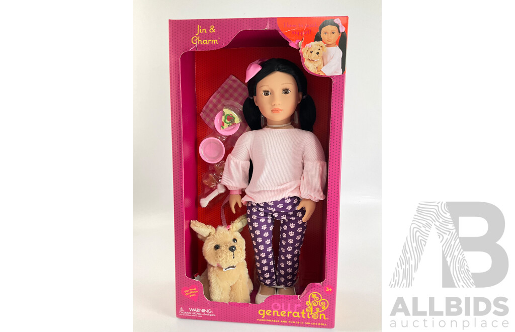 Boxed Our Generation Doll - Jin & Charm