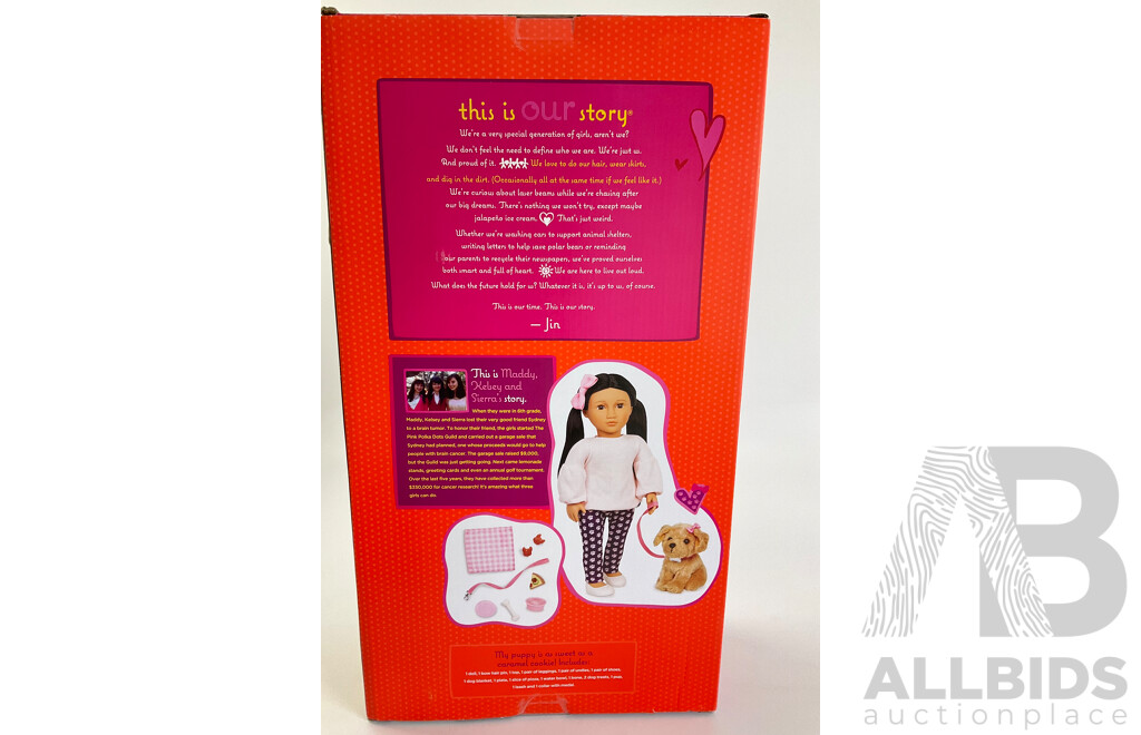 Boxed Our Generation Doll - Jin & Charm