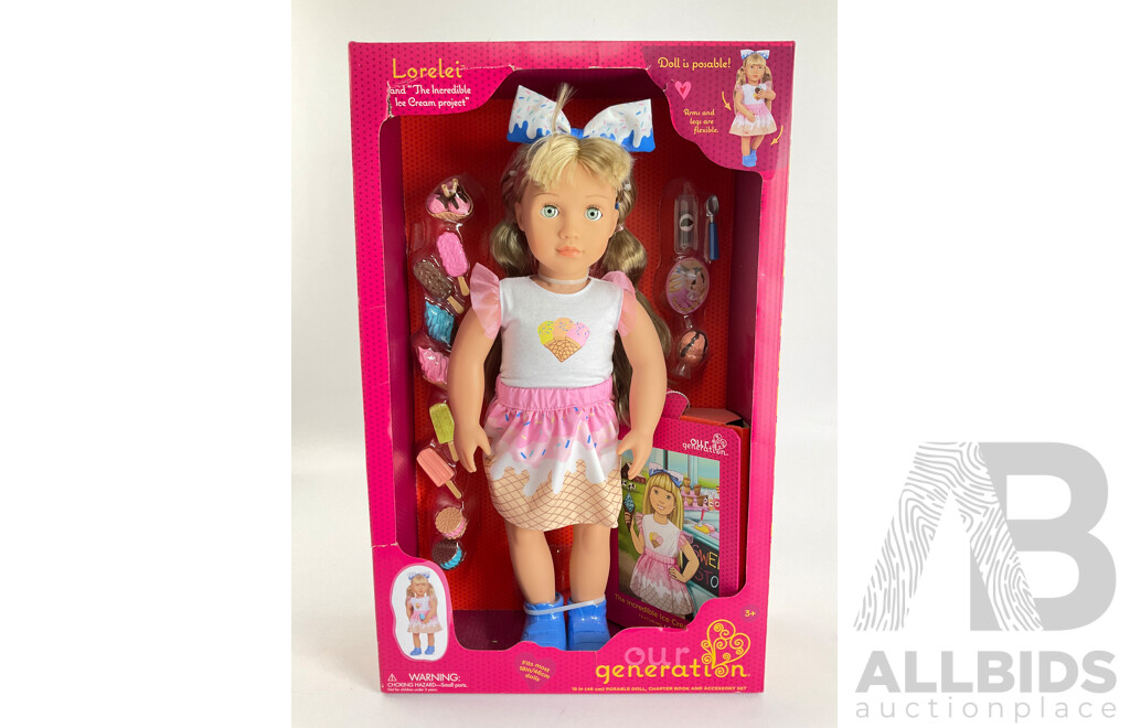Boxed Our Generation Doll - Lorelei