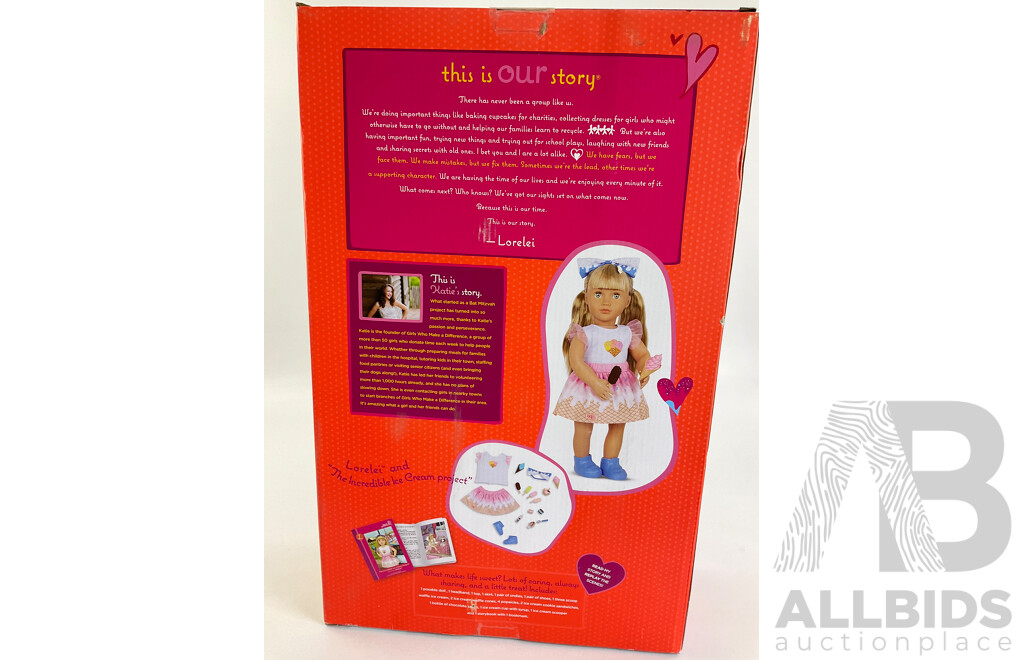 Boxed Our Generation Doll - Lorelei