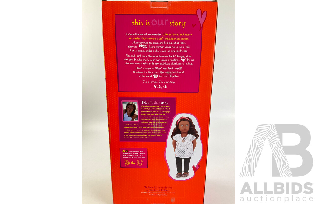 Boxed Our Generation Doll - Aliyah