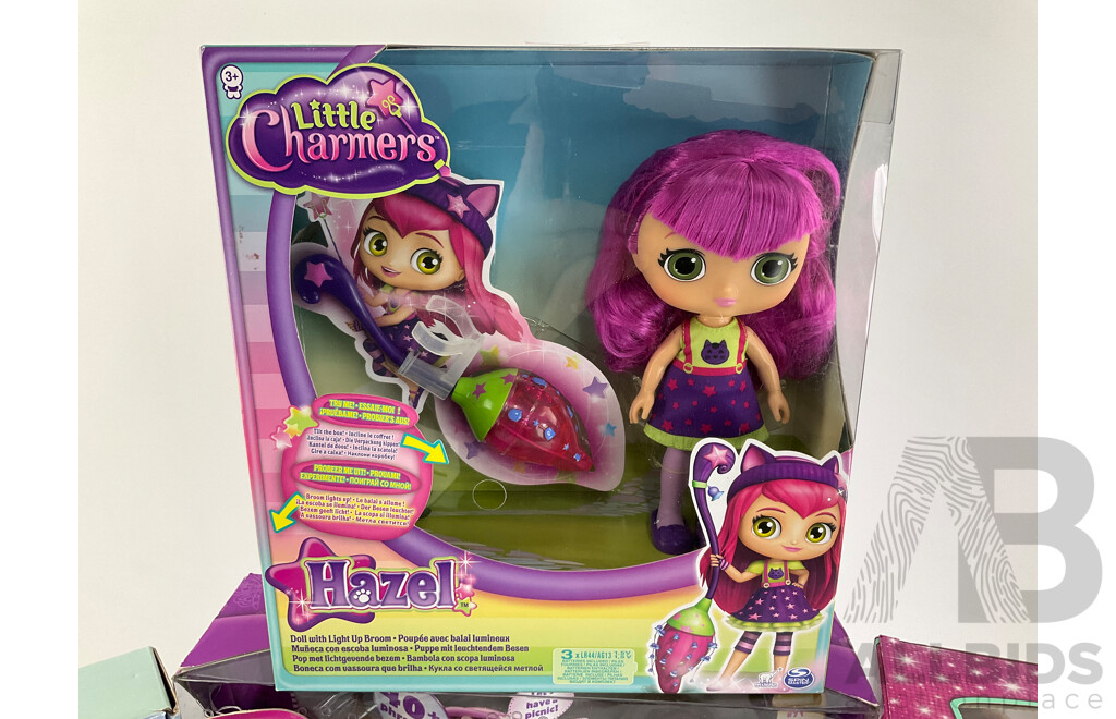 Eight Boxed Dolls Including Steffi Love, Dream Carriage, Mia & Me, Hazel, Sofia the First, Disney Princess, Lottie