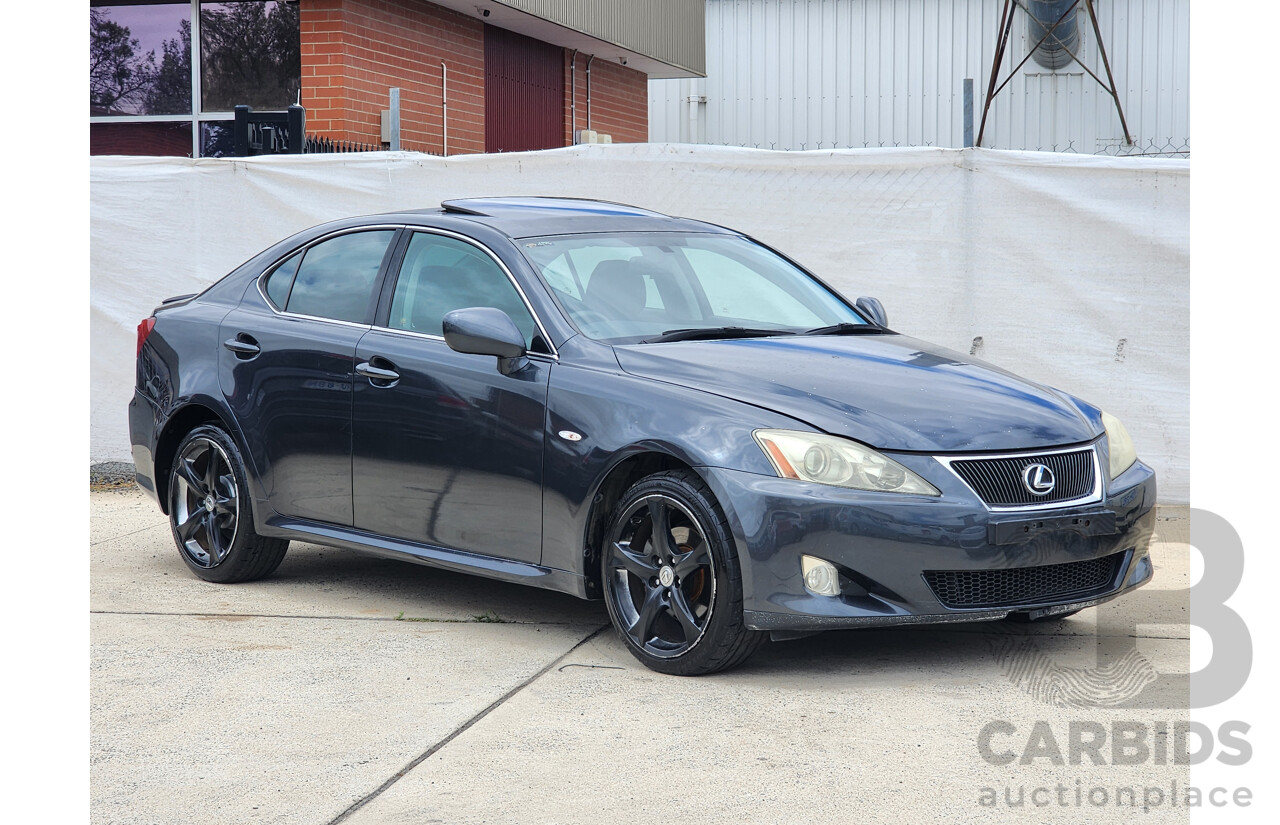 4/2008 Lexus Is250 Prestige GSE20R 4d Sedan Grey 2.5L