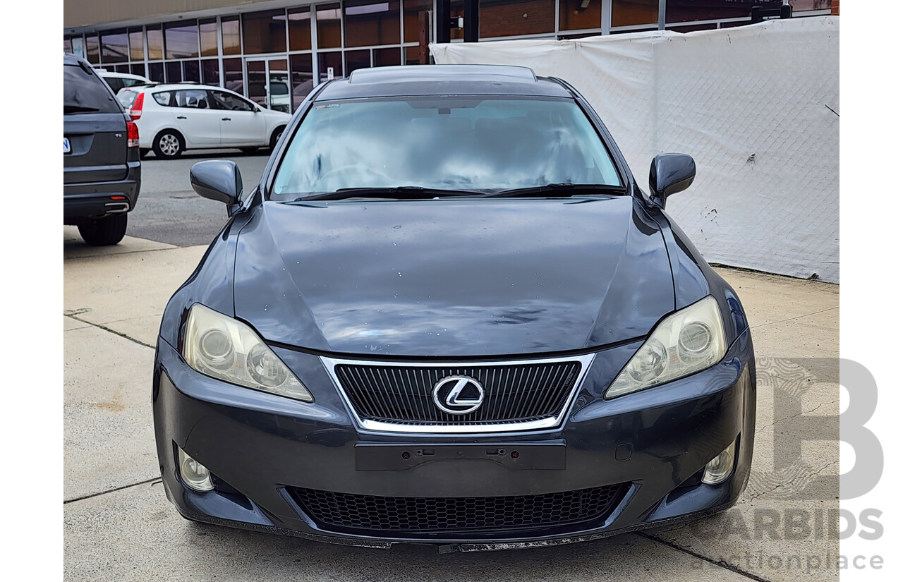 4/2008 Lexus Is250 Prestige GSE20R 4d Sedan Grey 2.5L