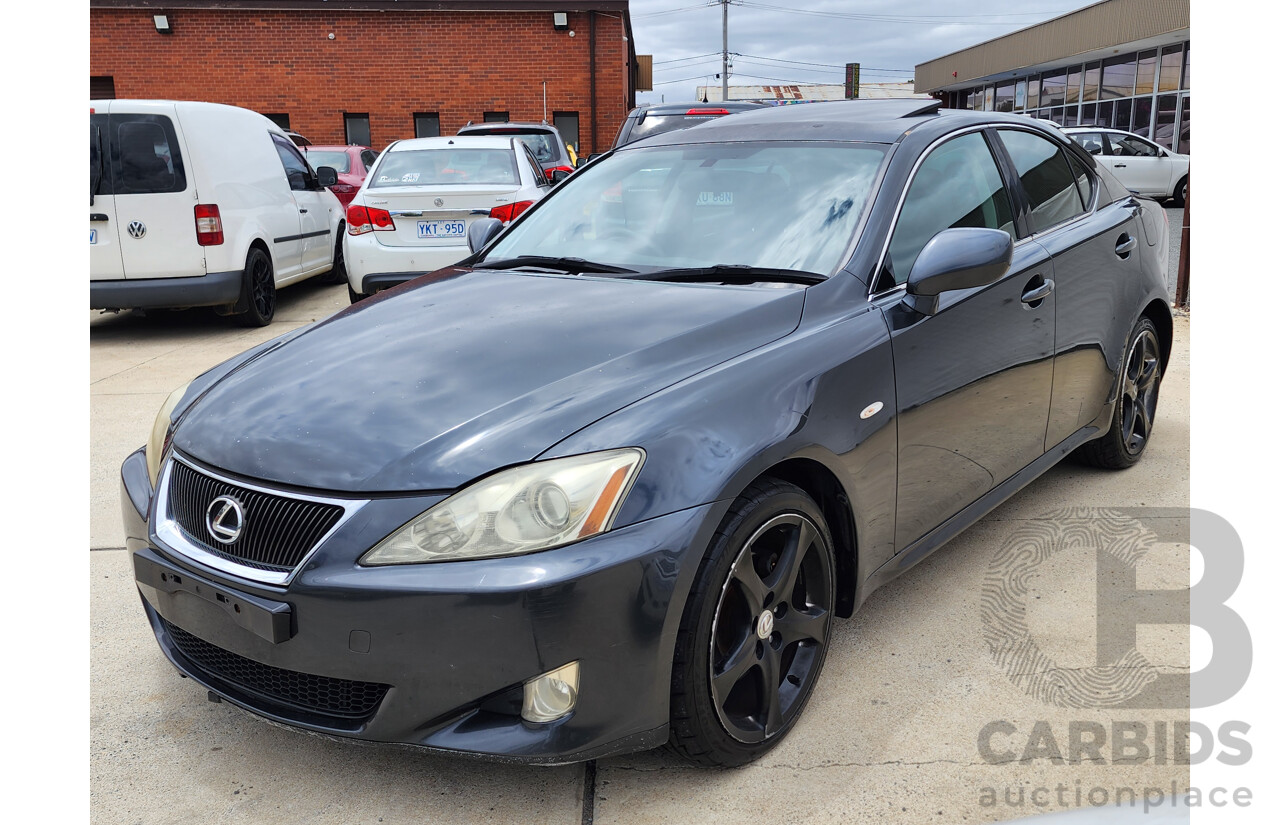 4/2008 Lexus Is250 Prestige GSE20R 4d Sedan Grey 2.5L