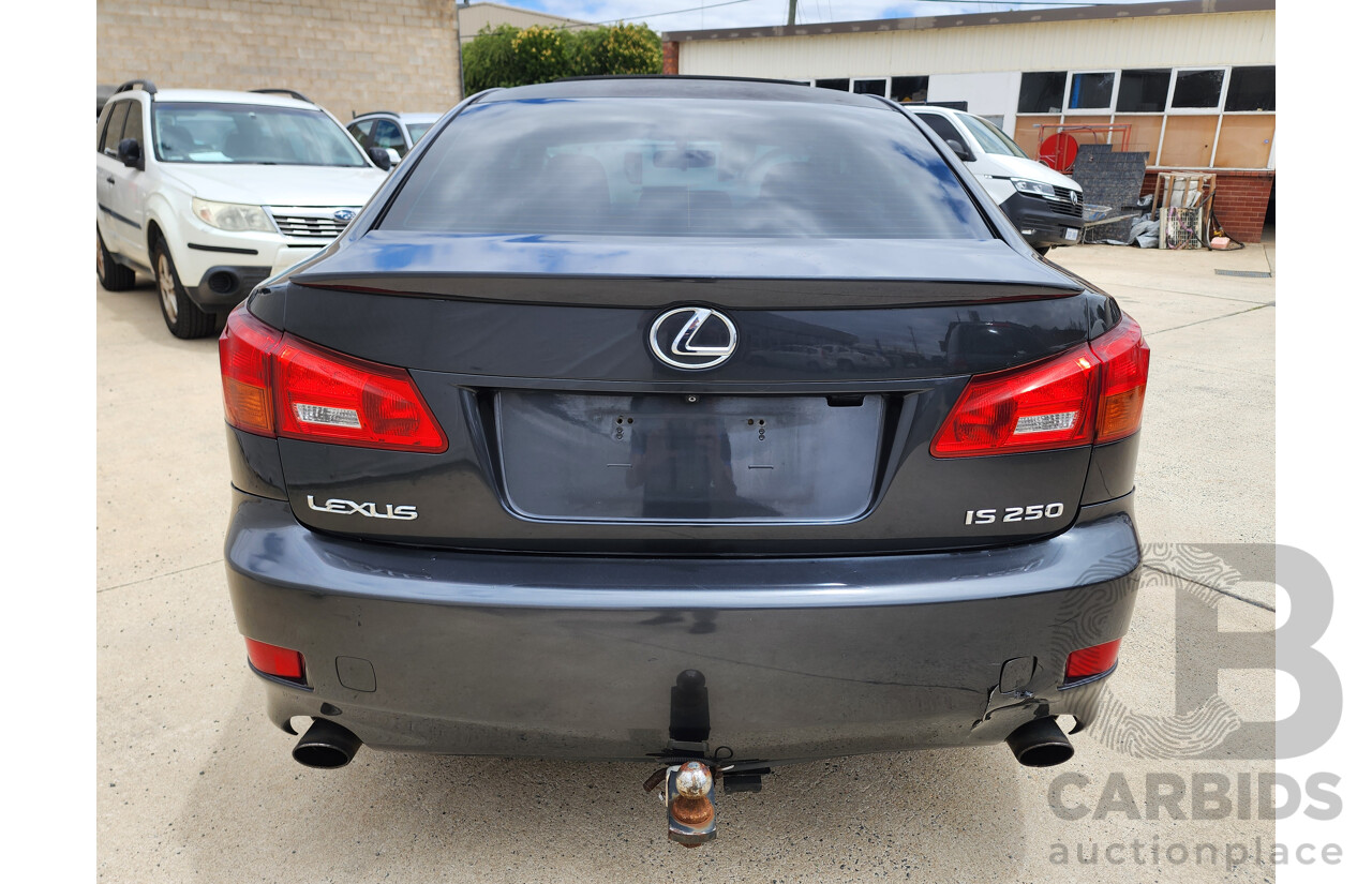 4/2008 Lexus Is250 Prestige GSE20R 4d Sedan Grey 2.5L