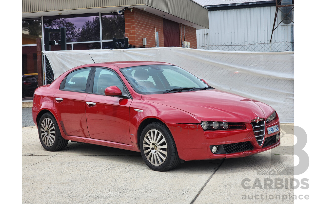 4/2008 Alfa Romeo 159 2.2 JTS  4d Sedan Red 2.2L