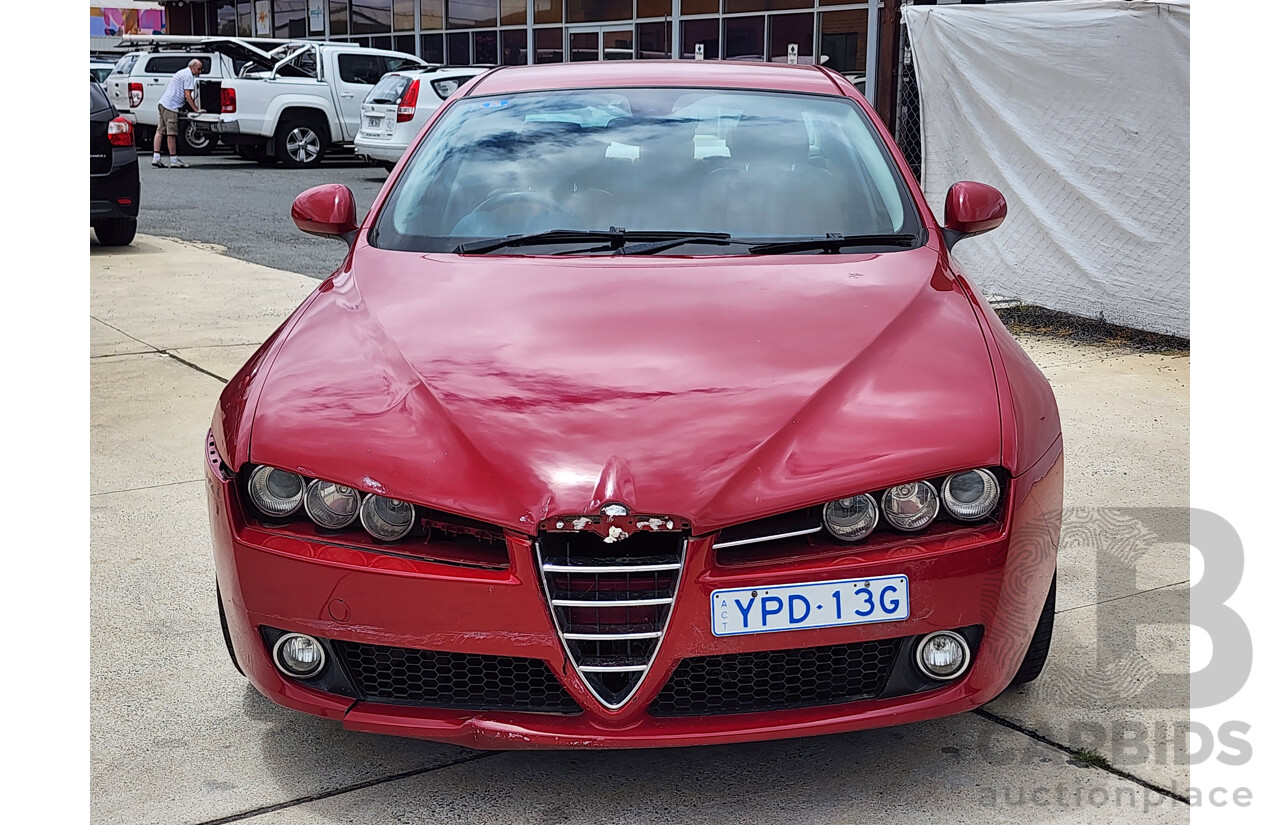 4/2008 Alfa Romeo 159 2.2 JTS  4d Sedan Red 2.2L