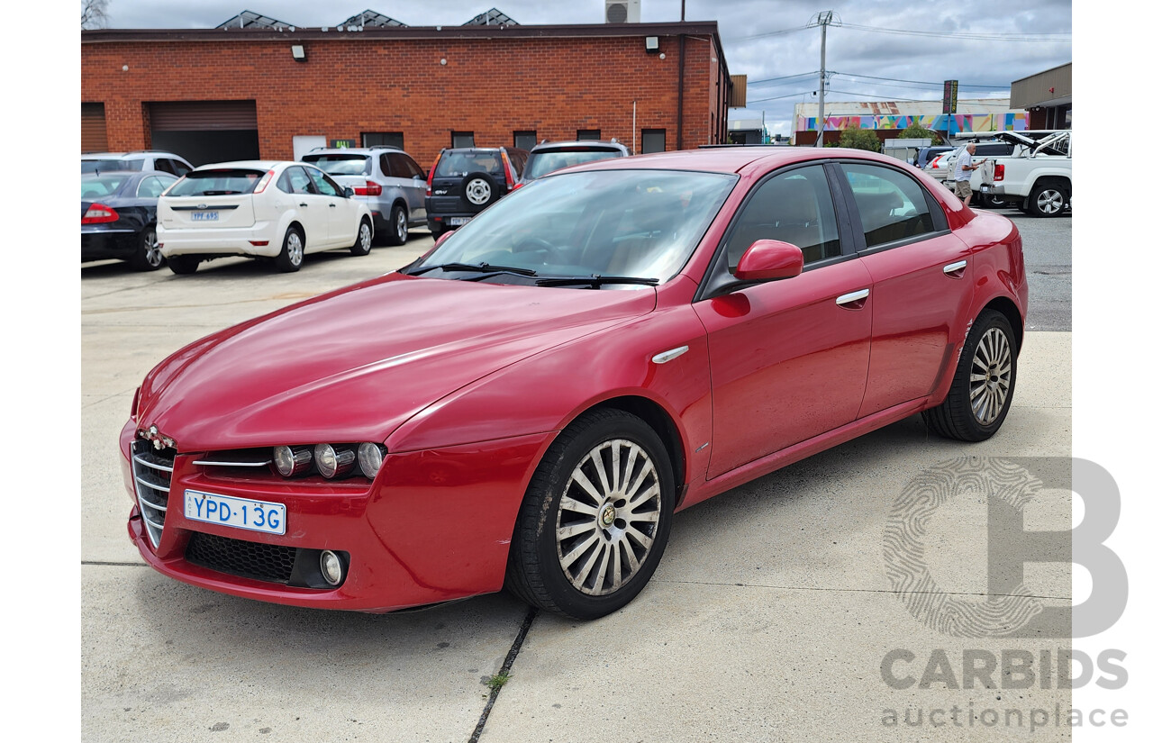 4/2008 Alfa Romeo 159 2.2 JTS  4d Sedan Red 2.2L