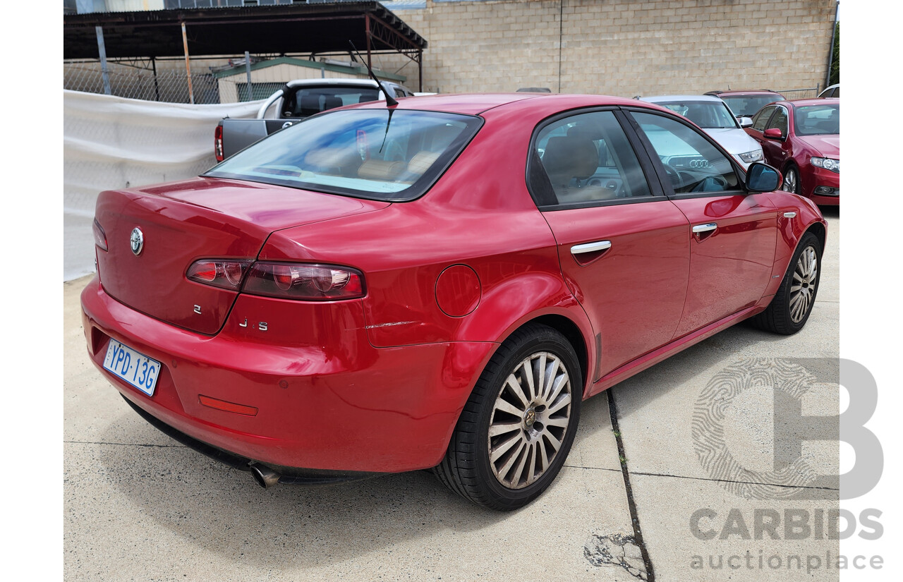 4/2008 Alfa Romeo 159 2.2 JTS  4d Sedan Red 2.2L