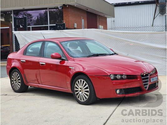 4/2008 Alfa Romeo 159 2.2 JTS  4d Sedan Red 2.2L