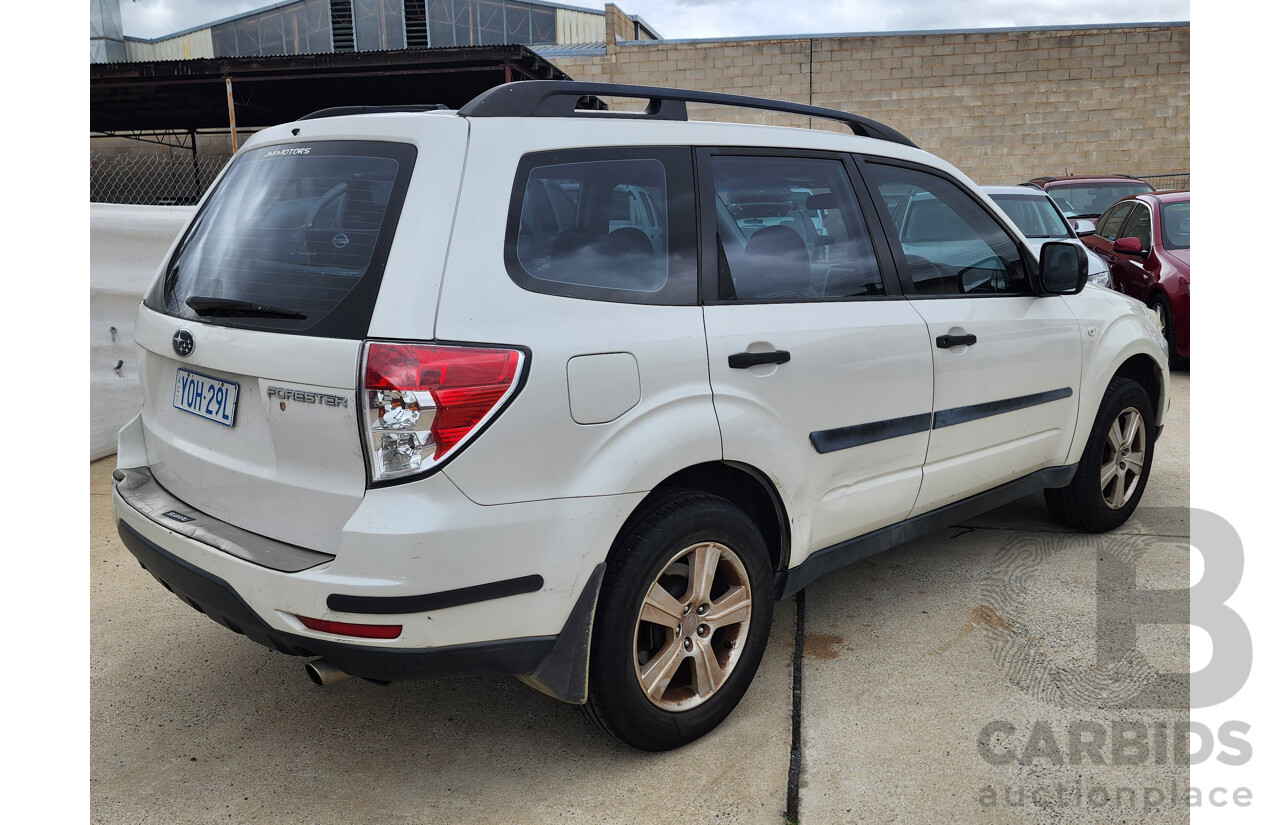 3/2008 Subaru Forester X MY09 4d Wagon White 2.5L