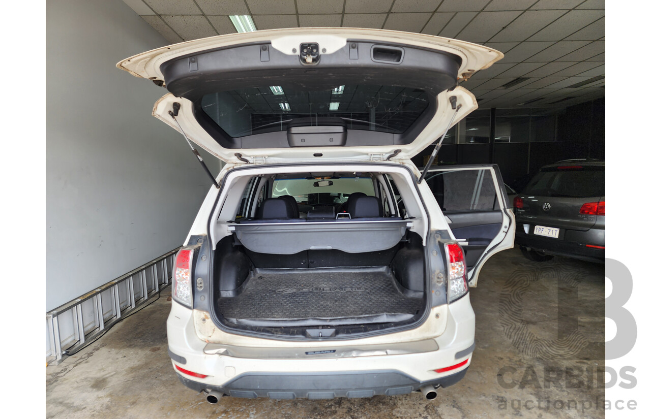 3/2008 Subaru Forester X MY09 4d Wagon White 2.5L