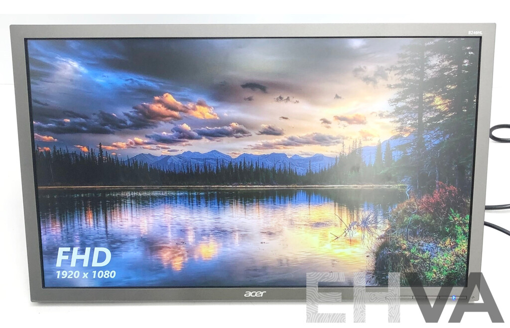 Acer (B246HL) 24-Inch Full HD (1080p) Widescreen LCD Monitor