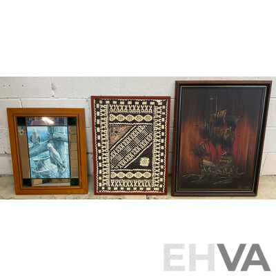 Lot of 3 Artworks