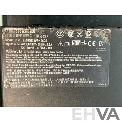 CITRIX NetScaler 8x10GE SFP 96GB Load Balancer Appliance & EMERSON GXT3-1000RT230 900W Rackmount UPS