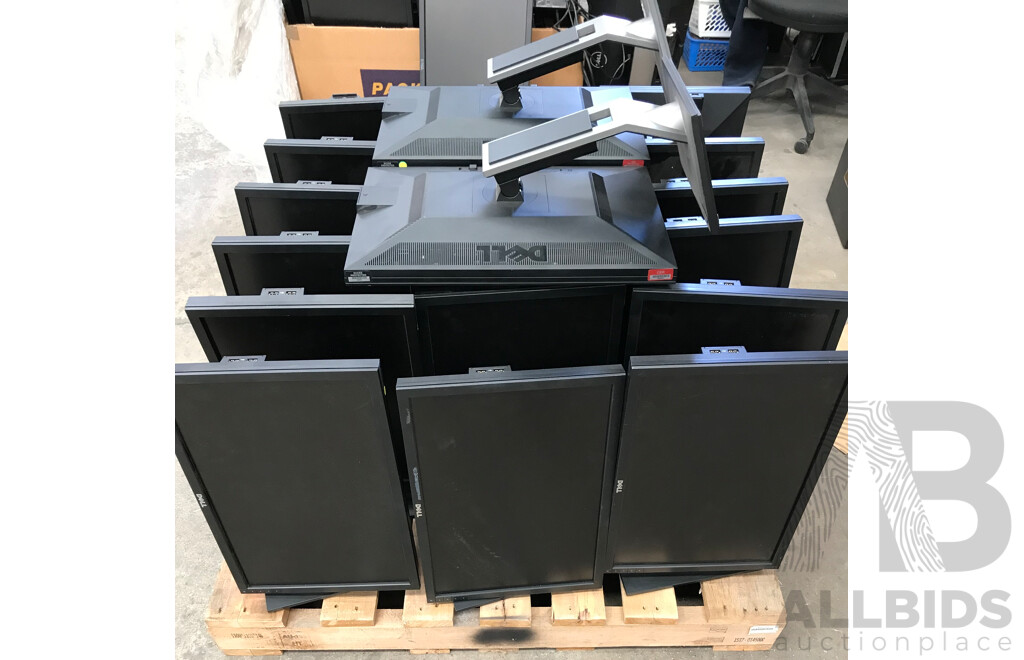 Pallet Lot of Monitors (P2210f)