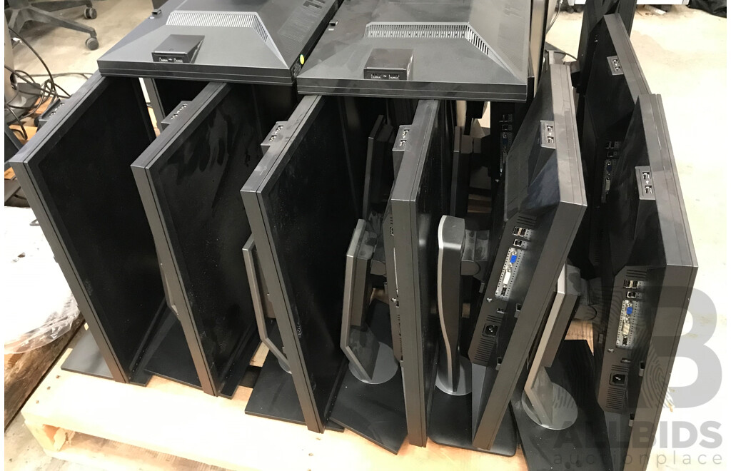 Pallet Lot of Monitors (P2210f)