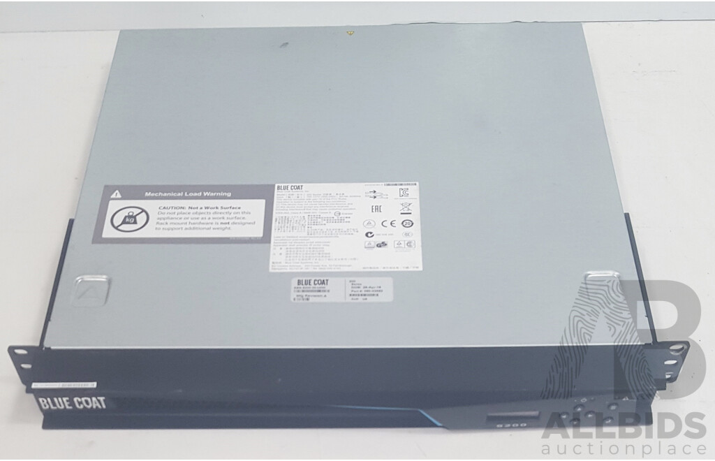 Blue Coat (ASG-S200-30-U500) S200 Firewall