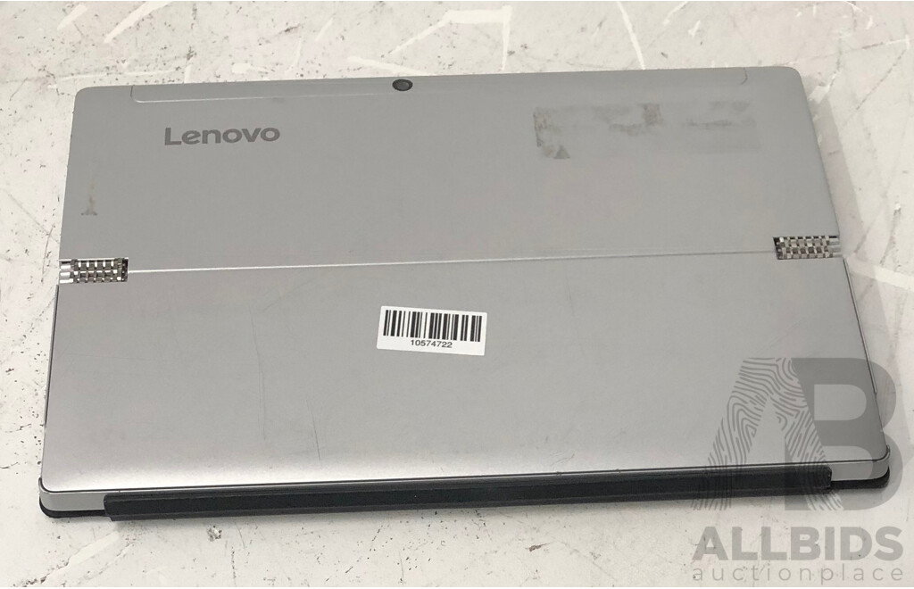 Lenovo ideaPad MIIX 510-12ISK Intel Core i3 (6100U) 2.30GHz 2-Core CPU 12-Inch 2-in-1 Detachable Laptop