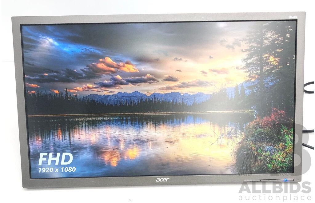 Acer (B246HL) 24-Inch Full HD (1080p) Widescreen LCD Monitor