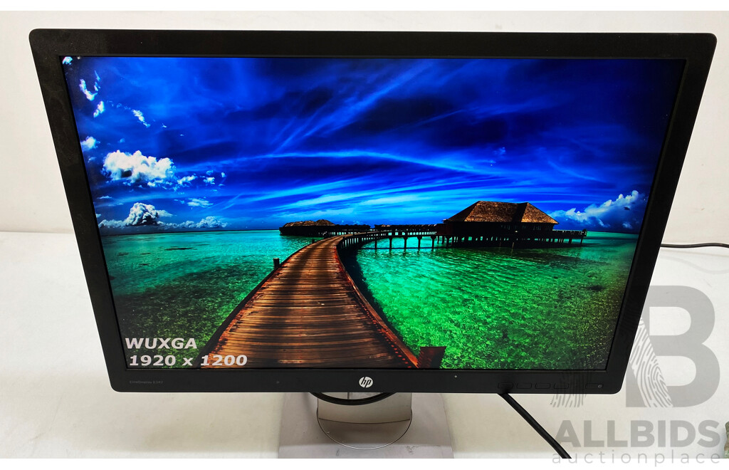 HP (HSTND-9031-W) EliteDisplay E242 24-Inch WUXGA (1200p) Widescreen LED-Backlit LCD Monitor