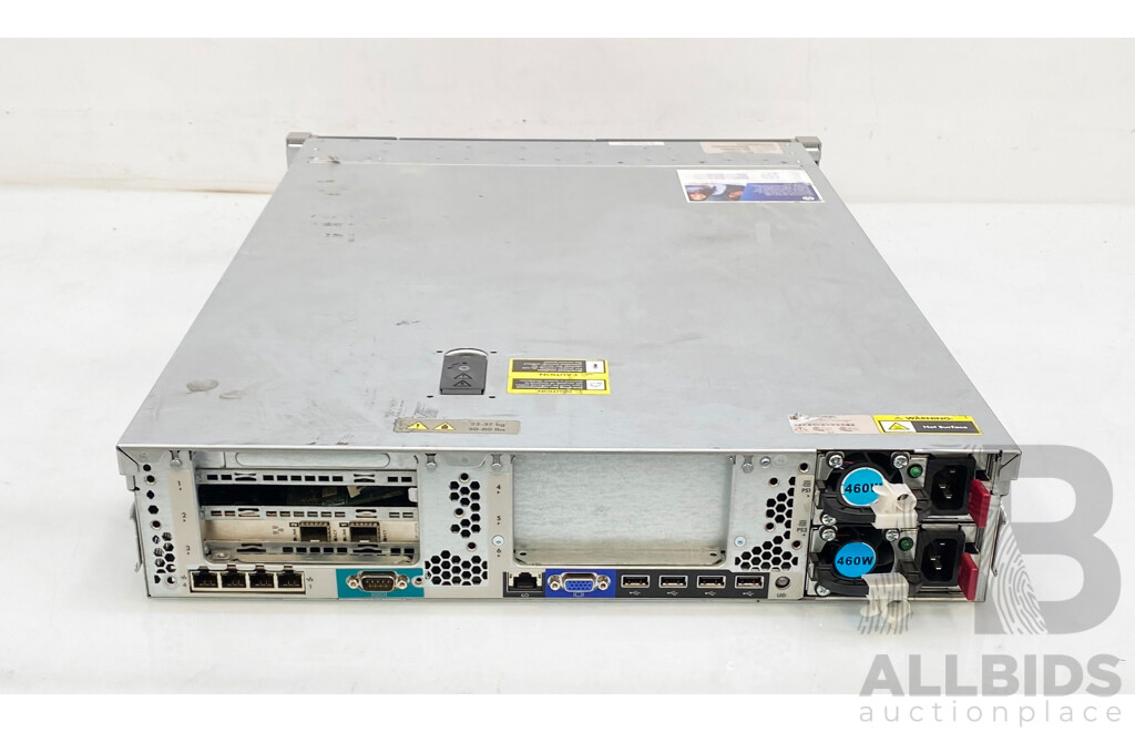 HP ProLiant DL380p Gen8 Dual Intel Xeon (E5-2609) 2.40GHz 4-Core CPU 2RU Server W/ 240GB DDR3