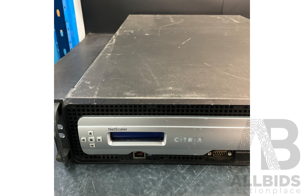 CITRIX NetScaler 8x10GE SFP 96GB Load Balancer Appliance & EMERSON GXT3-1000RT230 900W Rackmount UPS