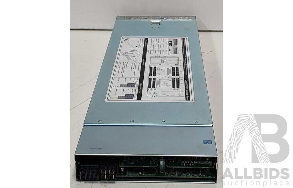 Cisco (UCSB-B200-M3) Dual Intel Xeon (E5-2680) 2.7GHz-3.5GHz 8-Core CPU Blade Server