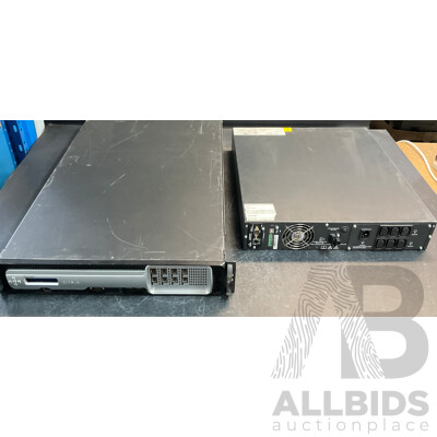 CITRIX NetScaler 8x10GE SFP 96GB Load Balancer Appliance & EMERSON GXT3-1000RT230 900W Rackmount UPS