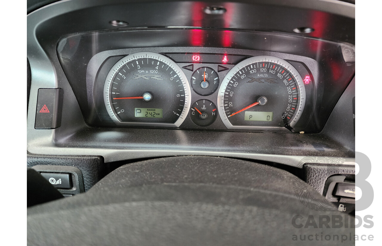 6/2007 Ford Falcon XR6 BF MKII 4d Sedan Blue 4.0L