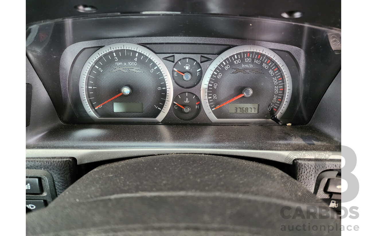 6/2007 Ford Falcon XR6 BF MKII 4d Sedan Blue 4.0L