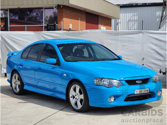 6/2007 Ford Falcon XR6 BF MKII 4d Sedan Blue 4.0L