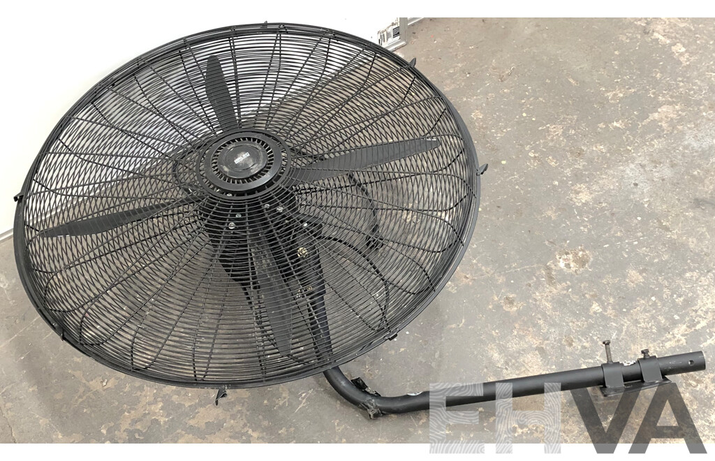 Arlec 750mm Oscillating Industrial Wall Fan