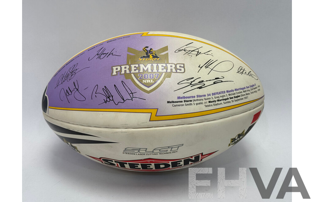 Melbourne Storm 2007 Ceramic Premiers Football