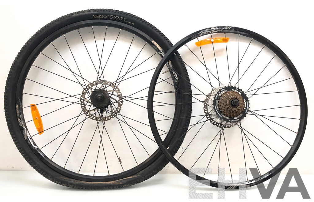 Set of Giant 24 Inch Bicycle Rims