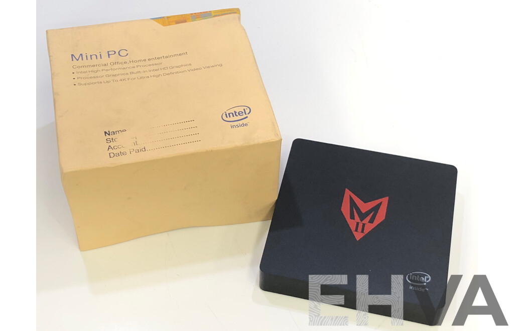 MII J4205 Intel Mini PC Computer - New