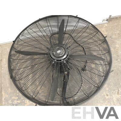 Arlec 750mm Oscillating Industrial Wall Fan