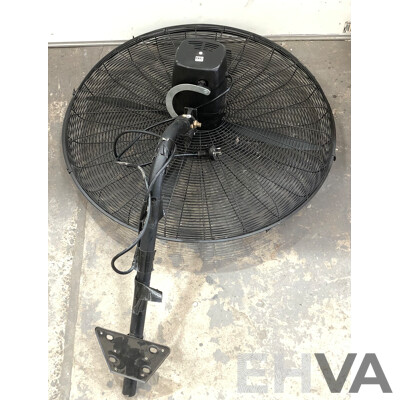 Arlec 750mm Oscillating Industrial Wall Fan