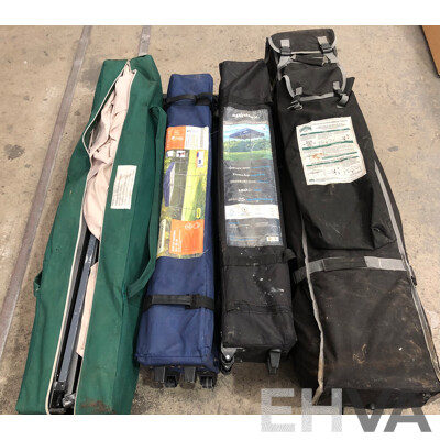 Pop Up Canopy and Gazebos - Lot of Four