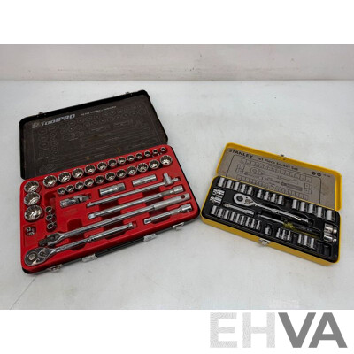 Stanley and Tool Pro Socket Sets
