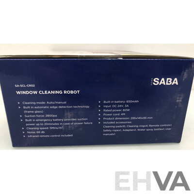 Saba Window Cleaning Robot - Brand New
