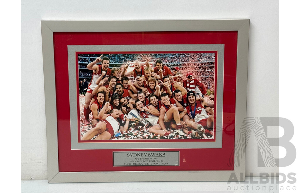 Sydney Swans 2005 Premiership Framed Photograph