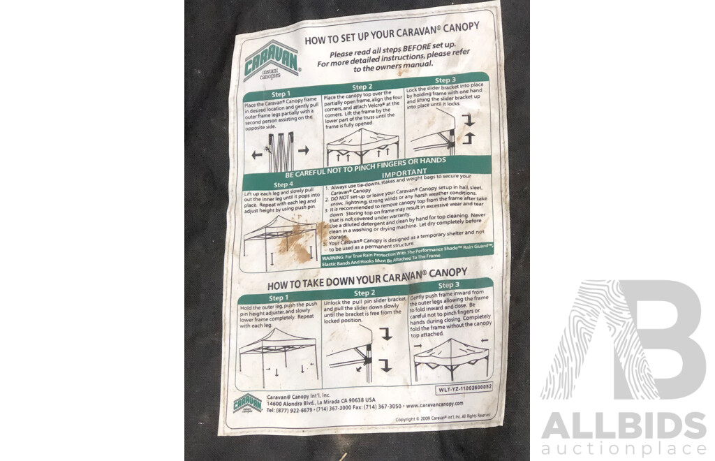Pop Up Canopy and Gazebos - Lot of Four