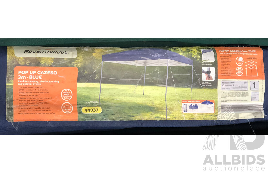 Pop Up Canopy and Gazebos - Lot of Four