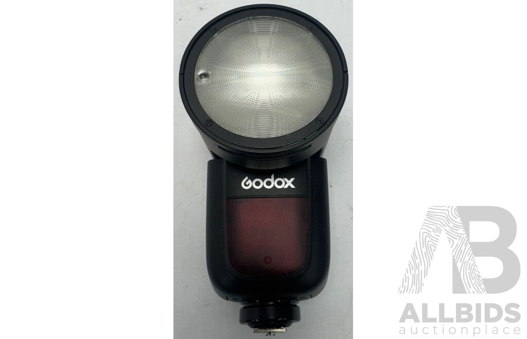 Godox V1 TTL Li-Ion Round Camera Flash for Canon