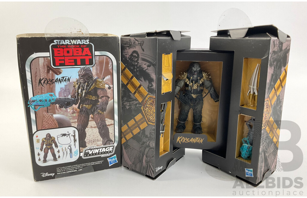 Boxed Kenner/Hasbro Krrsantan, Book of Boba Fett