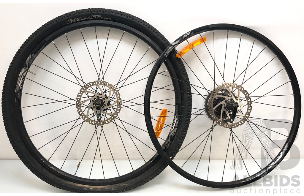 Set of Giant 24 Inch Bicycle Rims