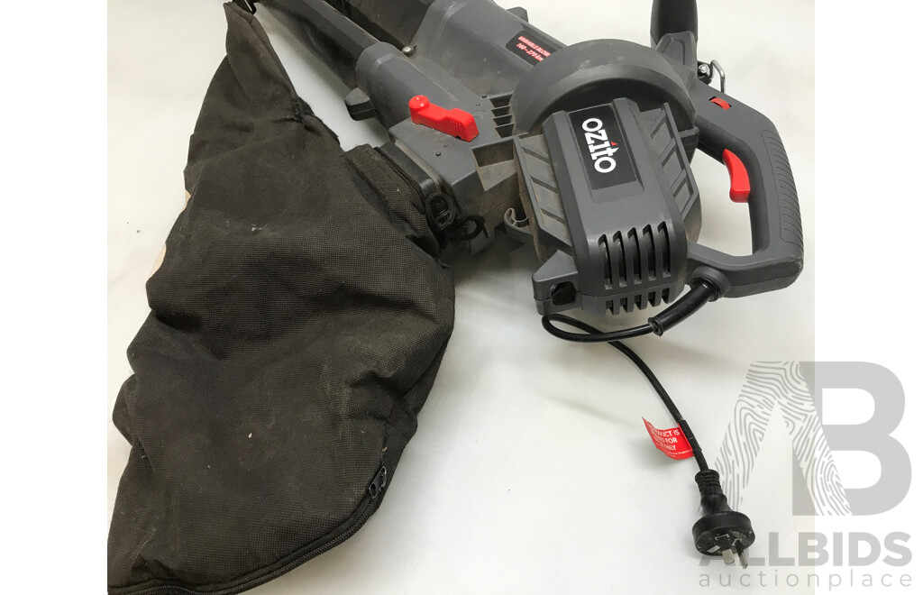 Ozito (BLV-2401) Corded 3 in 1 Blower Vacuum Mulcher
